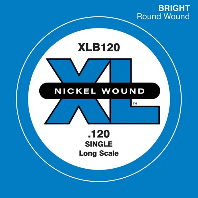 D'Addario XLB120 Nickelwound Χορδή Mπάσου