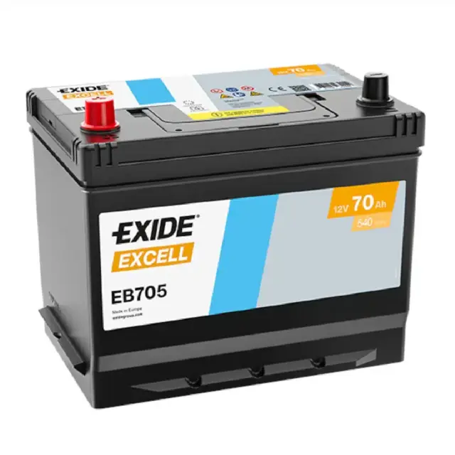Μπαταρία EXIDE Excell EB705 12V 70Ah 540A (EN)