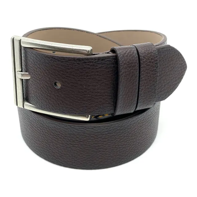 Καφέ Ζώνη P.U. Leather 4 cm - 150cm