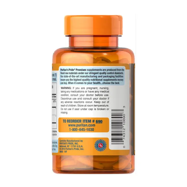 Puritan's Pride Vitamin C-1000 mg with Bioflavonoids & Rose Hips 3