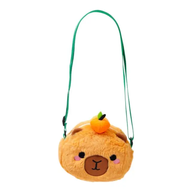 Puckator Λούτρινο Τσαντάκι ώμου / Plush Crossbody Bag: Capybara 3
