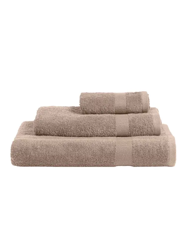 Πετσέτα FROVA BEIGE MADI μπάνιου: 80 x 150 εκ.