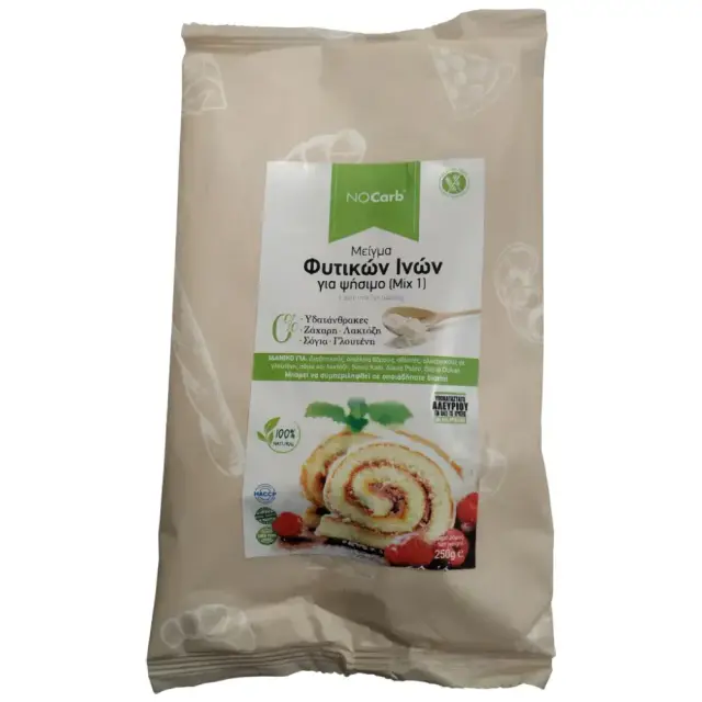 Μείγμα Φυτικών Ινών για Ψήσιμο, (Mix de Fibres 1 - Mix 1), NoCarb, 200γρ