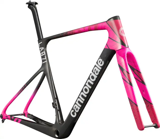 ΣΚΕΛΕΤΟΣ CANNONDALE SUPERSIX EVO LAB71 700c 026-027 - ΜΑΥΡΟ-ΑΣΗΜΙ - 56 2
