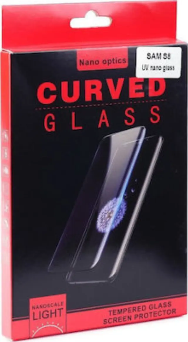 UV Glass Tempered Glass - for Samsung Galaxy S8 Plus transparent