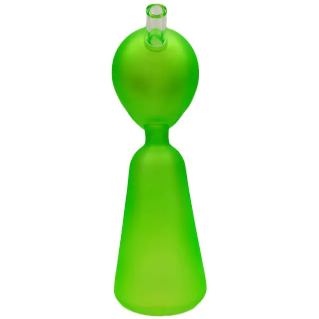 Alien Figure GREEN Bong Thick Glass 17cm 3