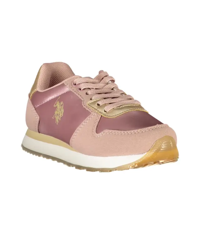 U.S. Polo Assn. - Παιδικά Sneakers Nobik NOBIK011KCNH2-PIN Ροζ 3