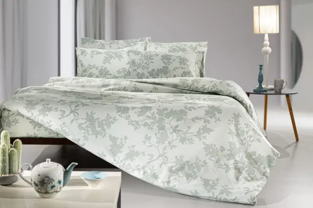 ΣΕΤ ΣΕΝΤΟΝΙΑ ΜΟΝΑ CHRISTY AQUA GREY 180X265 GUY LAROCHE