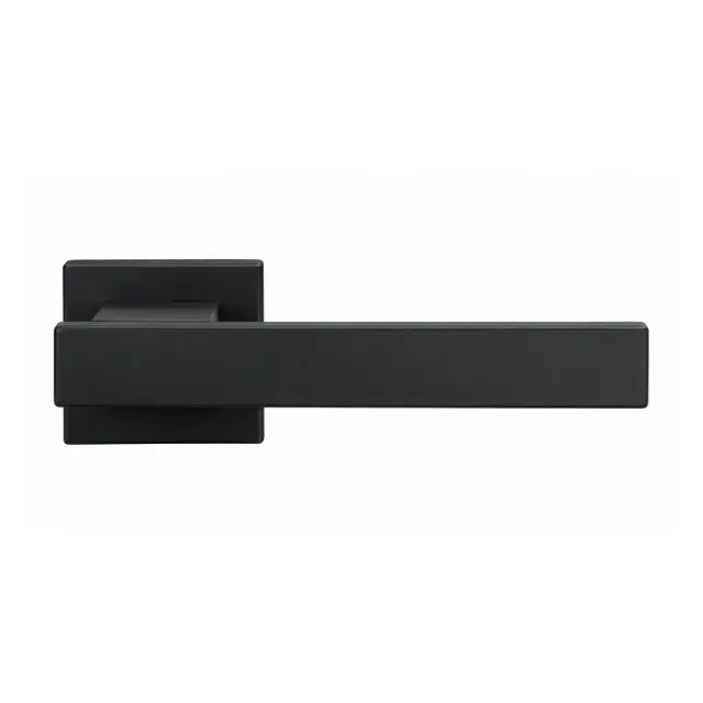 Caviston Σετ Πόμολα Πόρτας Μαύρα 2 Τεμαχίων - Caviston Black Door Handle Set 2 Pieces 351004 2