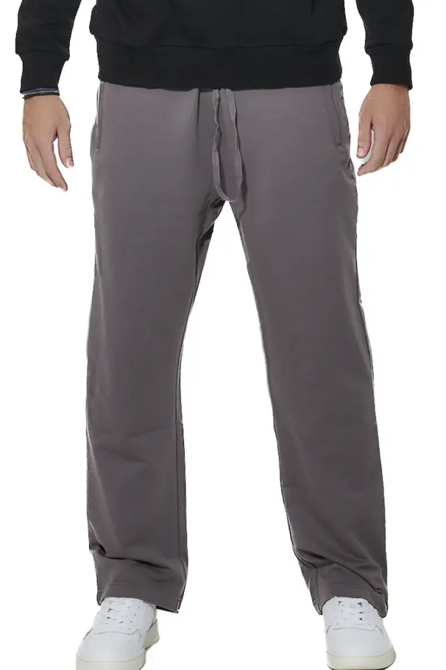 Body Action Men Ess FT Pants Grey 023629-01-03B - 3XL