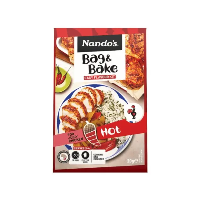 Nando's Bag & Bake Peri-Peri Hot 20gr