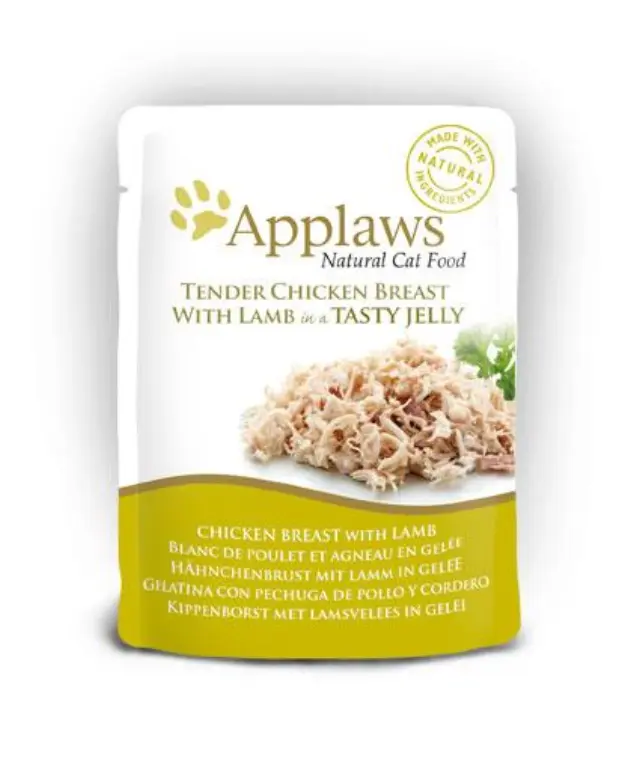 Applaws Wet Cat Food 70 g Jelly pouch Chicken AND lamb 178253 Pet Supplies