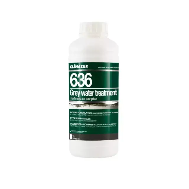 Clinazur 636 Grey Water Treatment Tanks-Καθαριστικό Δεξαμενών 1L