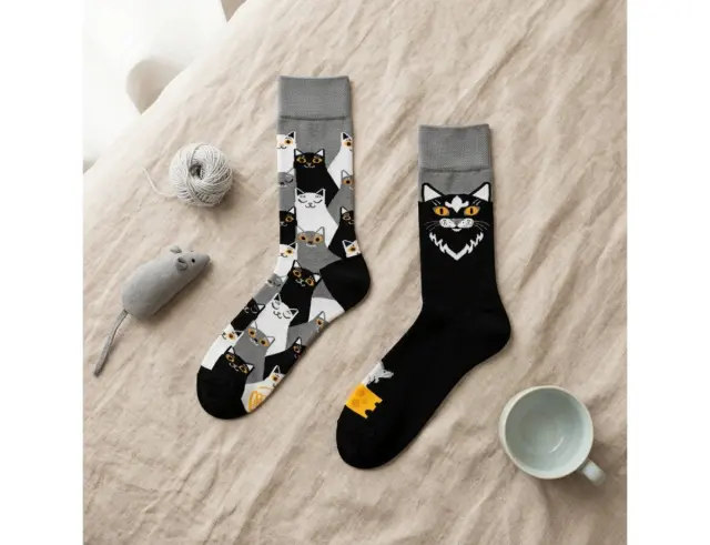 Κάλτσες Black Cat Many Mornings με μέγεθος 35-38 - ΕνηλίκωνBlack Cat Regular 35-38