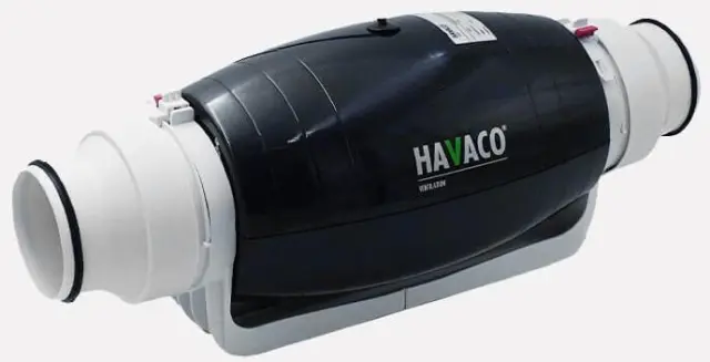 Havaco ICMsilent-200/840M - Εξαεριστήρας Αεραγωγών με Ηχομόνωση 2
