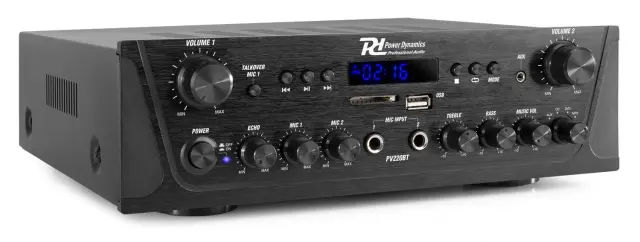 POWER DYNAMICS PV220BT ΕΝΙΣΧΥΤΗΣ 2X100W BT 2