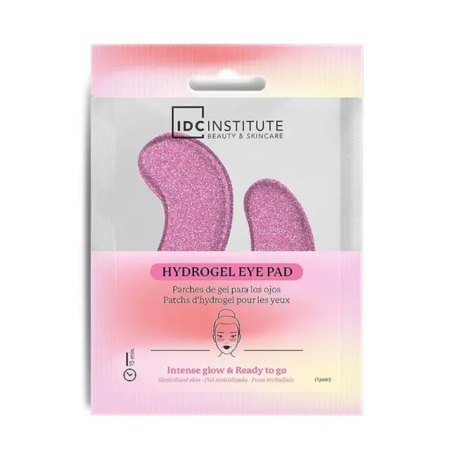 IDC Hydrogel Pink Glitter Eye Pads
