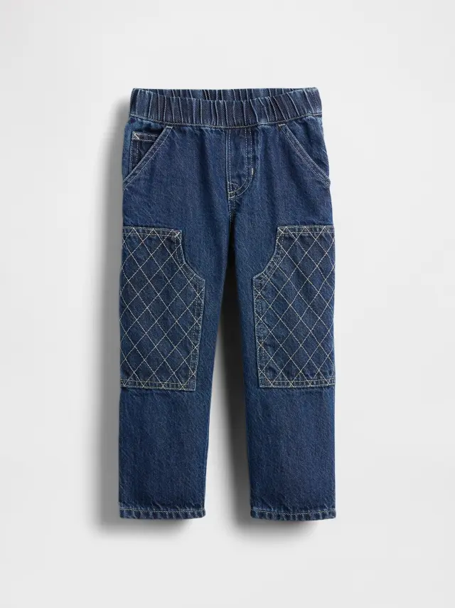 Βρεφικό & Νηπιακό Pull-On Baggy Carpenter Τζιν Παντελόνι Dark wash indigo - 3YRS