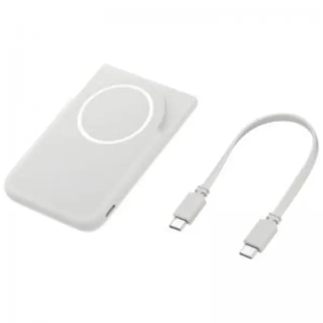 Samsung PowerBank EB-U2500XJEGWW 25W Qi2 5000mAh USB-C with USB-C Cable MagSafe Gray 2