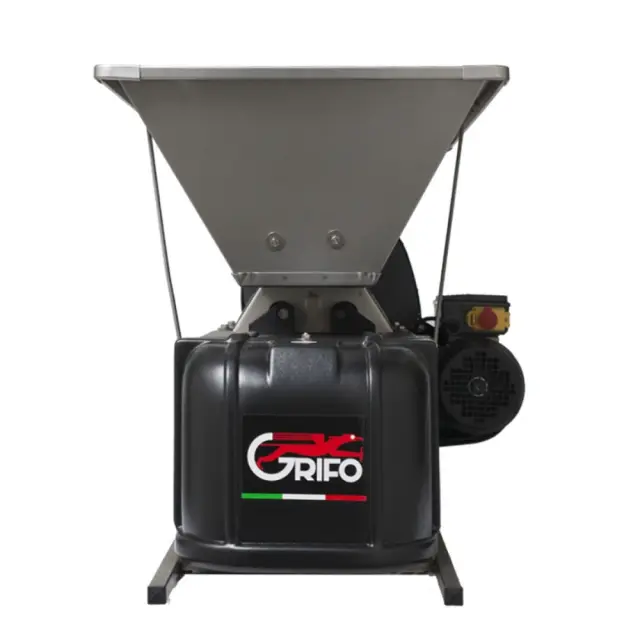 Grifo DMCI Σπαστήρας σταφυλιών ηλεκτροκίνητος 1HP Ανοξείδωτος - INOX με Διαχωριστήρα / 102882 2