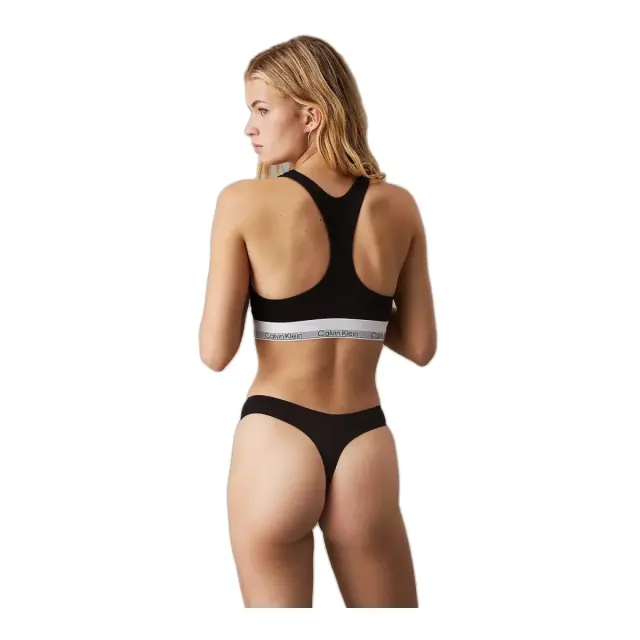 Calvin Klein Γυναικείο Μπουστάκι Modern Air, Χρώμα Μαύρο 2