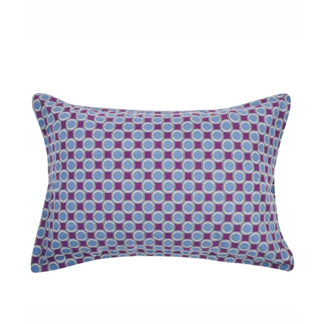 Σετ Μαξιλαροθήκες 2 Τεμαχίων Kentia Chaos Mauve-Grey-Orange 50X70