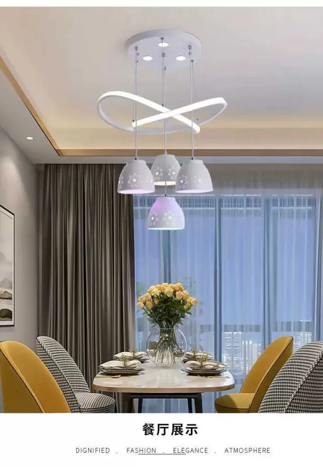 Φωτιστικό οροφής τραπεζαρίας LED - 2169 - 430951 2