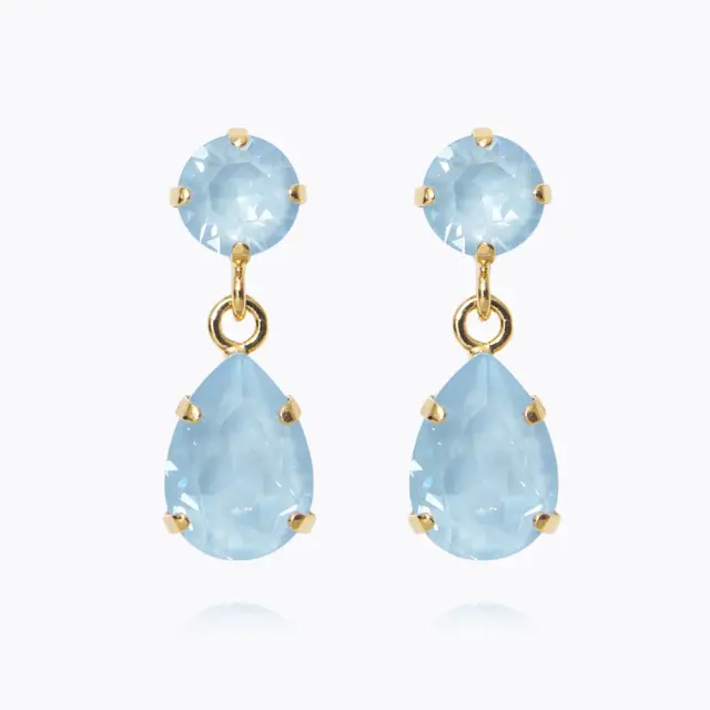 Mini Drop Earrings Sky Ignite Gold