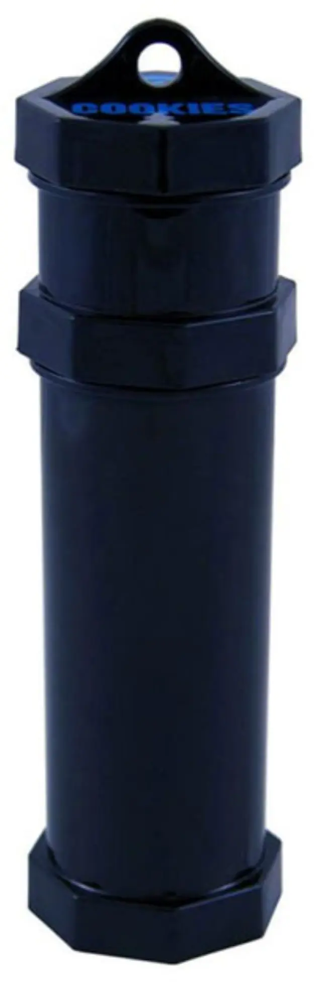 Δοχείο Αποθήκευσης Cookies Smell Proof Tall Μαύρο - 3 Parts (160x50mm) 3