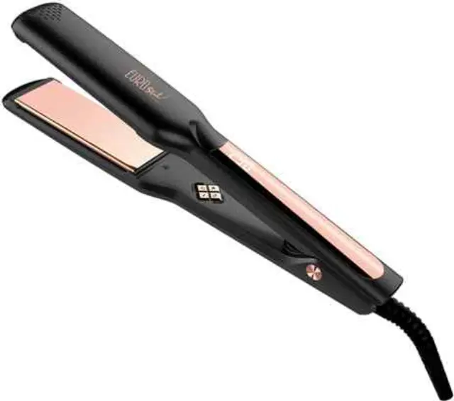 Eurostil Copper 09036 Hair Straightener Επαγγελματική Πρέσα Μαλλιών 45W με Πλάκες Τιτανίου 280x42x34mm έως 230°C