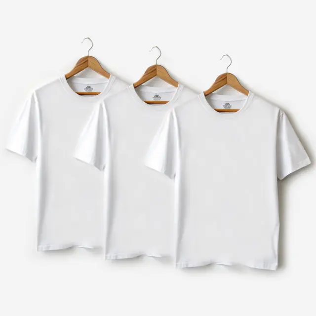 Noshame® T-shirt Pack 3τμχ Λευκό - 752519 - XXL 2