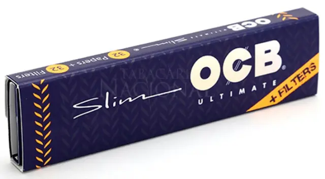 OCB Χαρτάκια - Ultimate - King Size Slim με Τζιβάνες