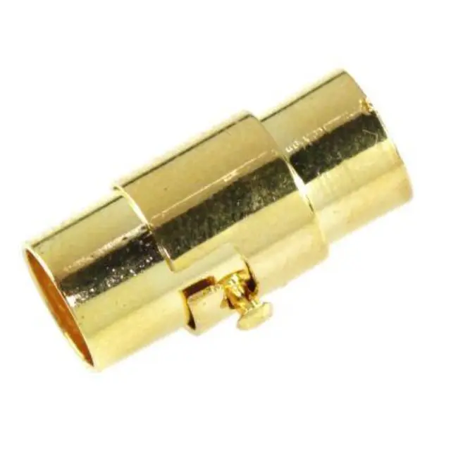 Μαγνητικό Κούμπωμα με Ασφάλεια 24x8mm εσ.6mm - Gold Color - 4τεμ