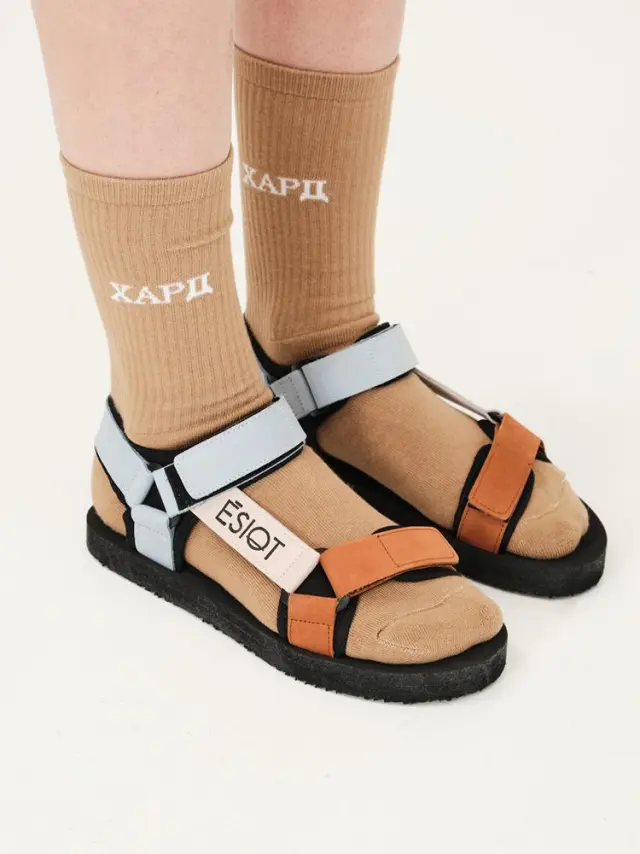 Socks beige HARD CLOTHING