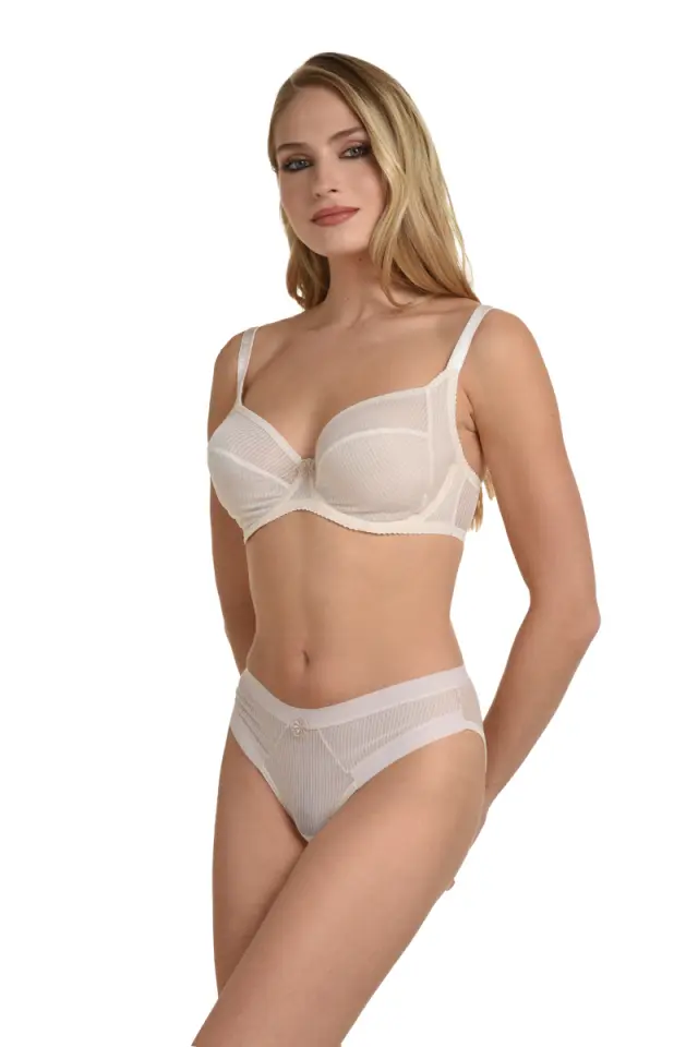 Miss Rosy Linea Σουτιέν Full Cup Μπεζ