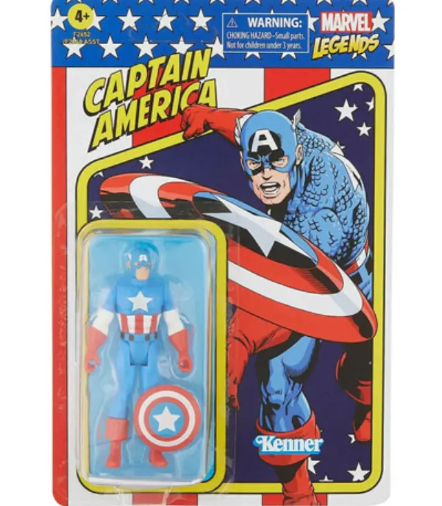 Hasbro Fans - Marvel Legends: Captain America Action Figure (10cm) (Excl.) (F2652)