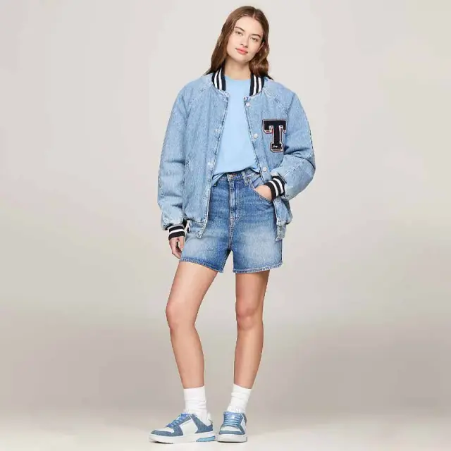 Sneaker Tommy Jeans The Brooklyn Denim Leather EN0EN02578-C15 Μπλε - 36 2
