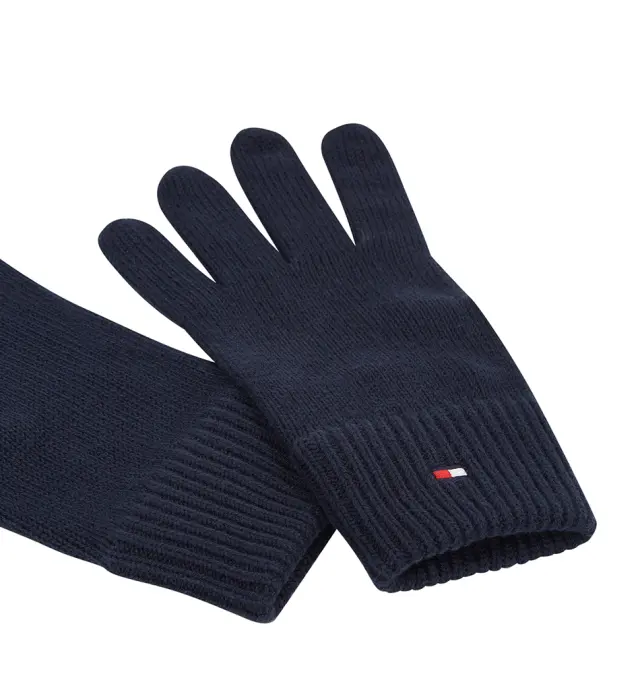 Γάντια TOMMY HILFIGER Essentials Flag Gloves 12845 Μπλε - ONE SIZE 2