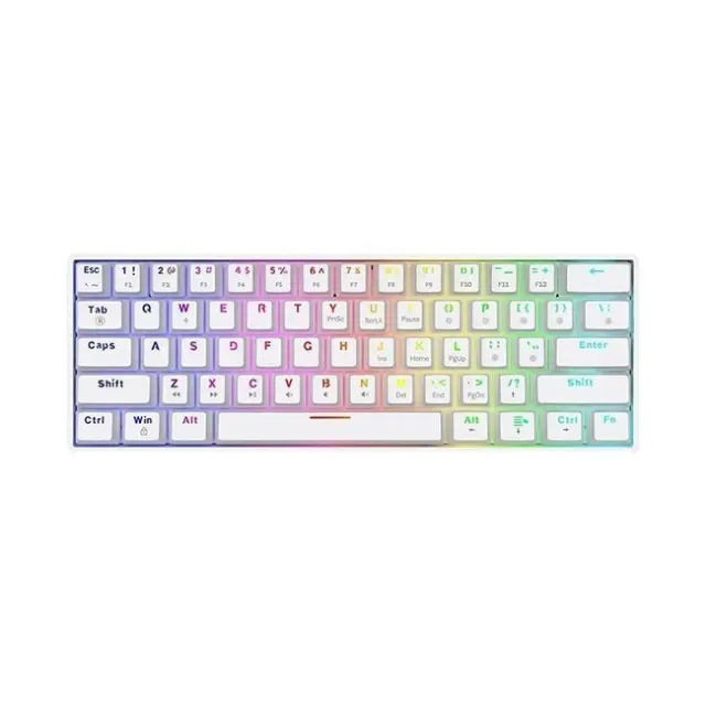 Savio Gaming Keyboard Whiteout X2 Outemu White (SAVGK-WHITEOUT X2 BROWN)