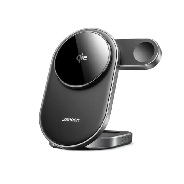 Joyroom Ασύρματη Βάση Φόρτισης JR-W17 Qi 3in1 Black