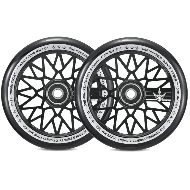 BLUNT Diamond Hollow Wheels 120 - Black/Black 2