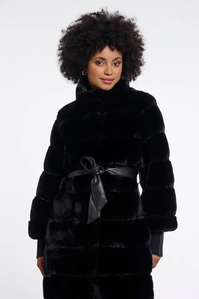 RINO & PELLE “ZANE” FAUX FUR (ZANE-7002512-BLACK) - 42 2