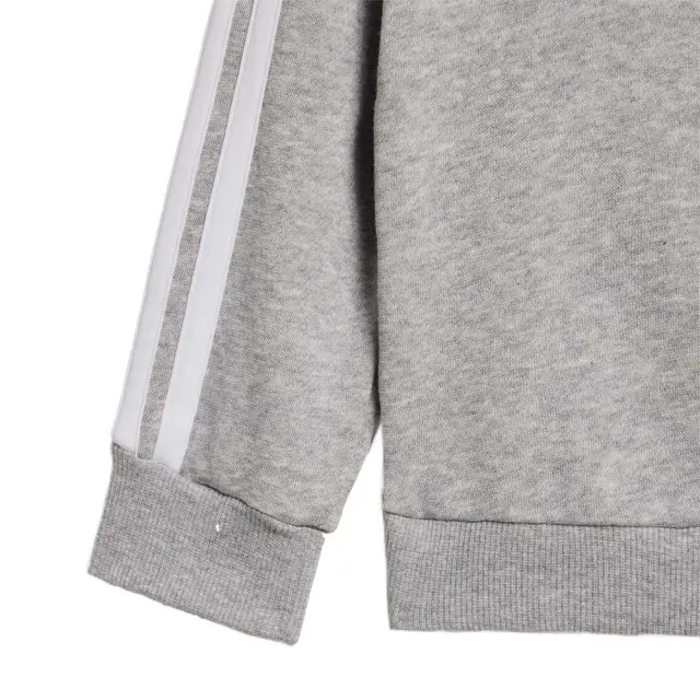 adidas Sportswear Infant's 3Stripes Full-Zip Fleece Jogger Set Μαύρο - Γκρι JY8589 (adidas Sportswear) - 92 3