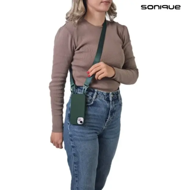 Θήκη Σιλικόνης με Strap CarryHang Sonique Xiaomi Poco F5 Pro 5G - Μαύρο 3