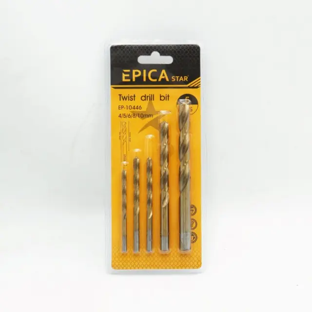 EPICA STAR ΜΥΤΕΣ ΤΡΥΠΑΝΙΟΥ ΣΕΤ 5ΤΜΧ ΜΕ ΚΥΛΙΝΔΙΚΟ ΣΤΕΛΕΧΟΣ ΓΙΑ ΔΟΜΙΚΑ ΥΛΙΚΑ 4-10mm EP-10446