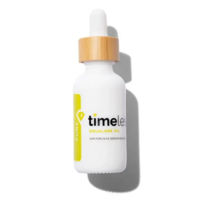 Timeless Squalane oil 100% Pure ιδανικό για το δέρμα με τάση ακμής 30ml