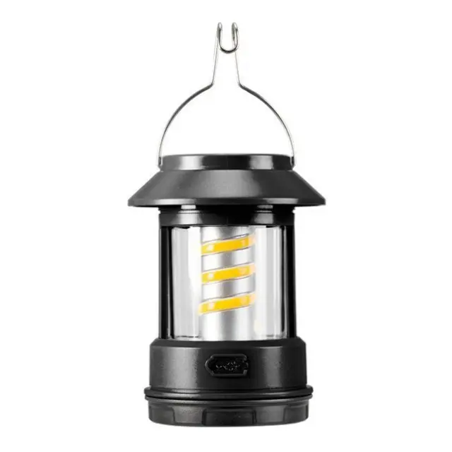 Tracer Φακός Φωτισμού CampLight Solar Black (TRAOSW47810)