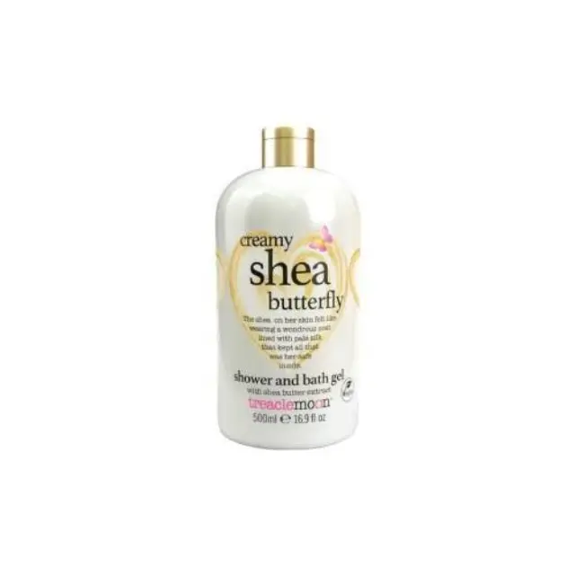 Treaclemoon Creamy Shea Butterfly Bath & Shower Gel Αφρόλουτρο με Άρωμα Βούτυρο Καριτέ, 500ml