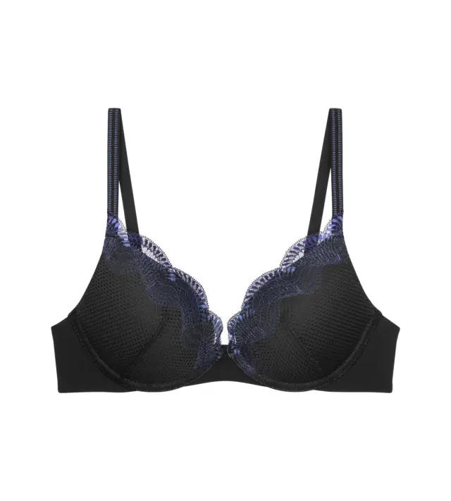 Triumph Σουτιέν Comfort Glam WHU Μαύρο 2