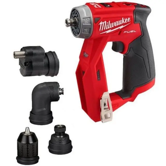 Milwaukee 4933464978 - Δραπανοκατσάβιδο Μπαταρίας με Αποσπώμενο Τσοκ 12V  Li-ion, M12 FDDX-0 (Χωρίς Μπαταρία + Φορτιστή)
